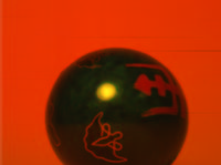 Textured metal ball