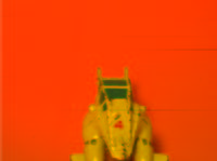 Yellow metal toy